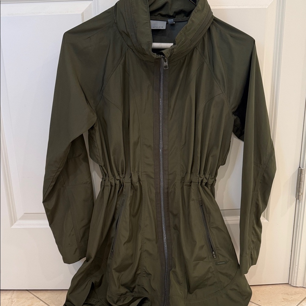 Athleta  olive Green Utility Jacket